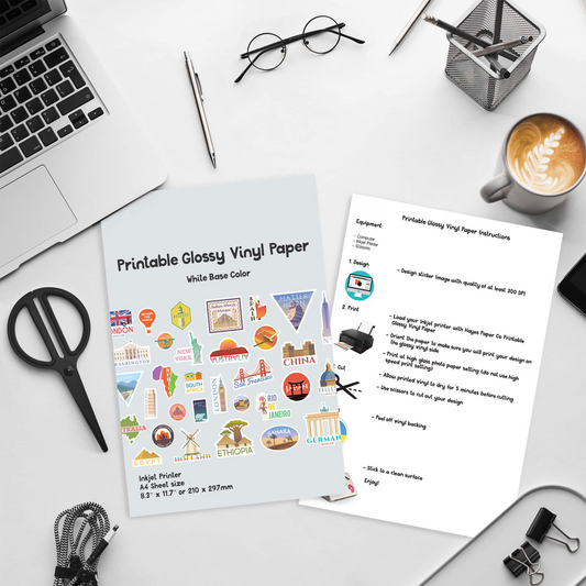 Discover the Benefits of A4 Vinyl Sticker Paper – Durable, Waterproof, and Versatile